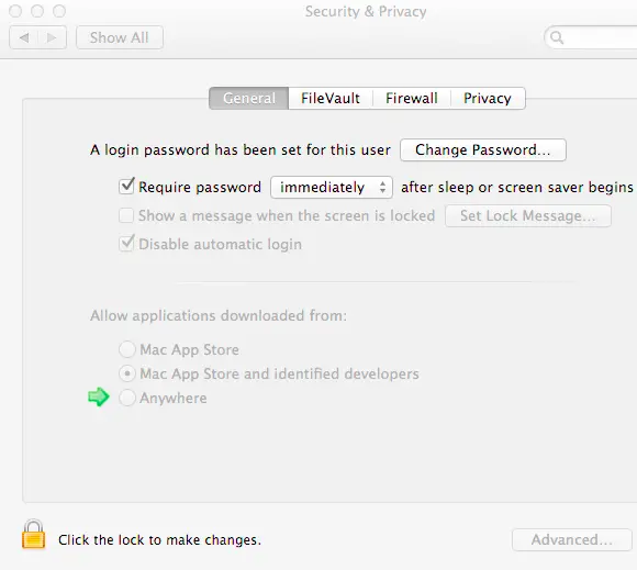 Mountain Lion Security